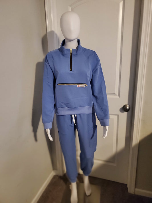 Ceil Blue Longsleeve Set